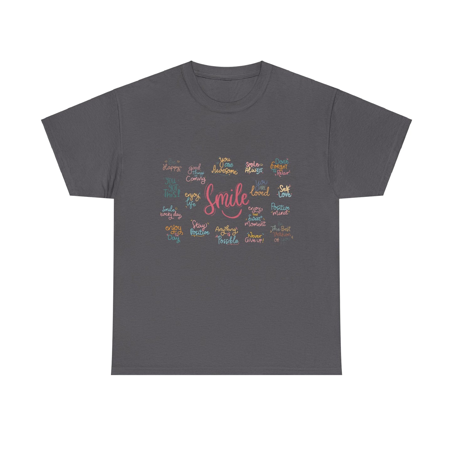 Daily Affirmations Tee | Uplifting & Inspirational Apparel - Havenly Essentials - T-Shirt - Printify - 31671332002160739812 - Daily Affirmations Tee | Uplifting & Inspirational Apparel