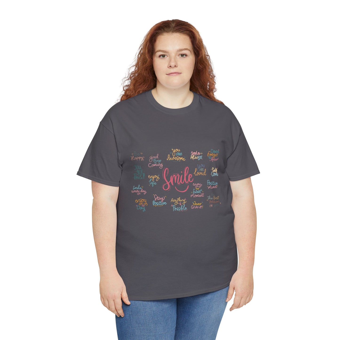 Daily Affirmations Tee | Uplifting & Inspirational Apparel - Havenly Essentials - T-Shirt - Printify - 31671332002160739812 - Daily Affirmations Tee | Uplifting & Inspirational Apparel