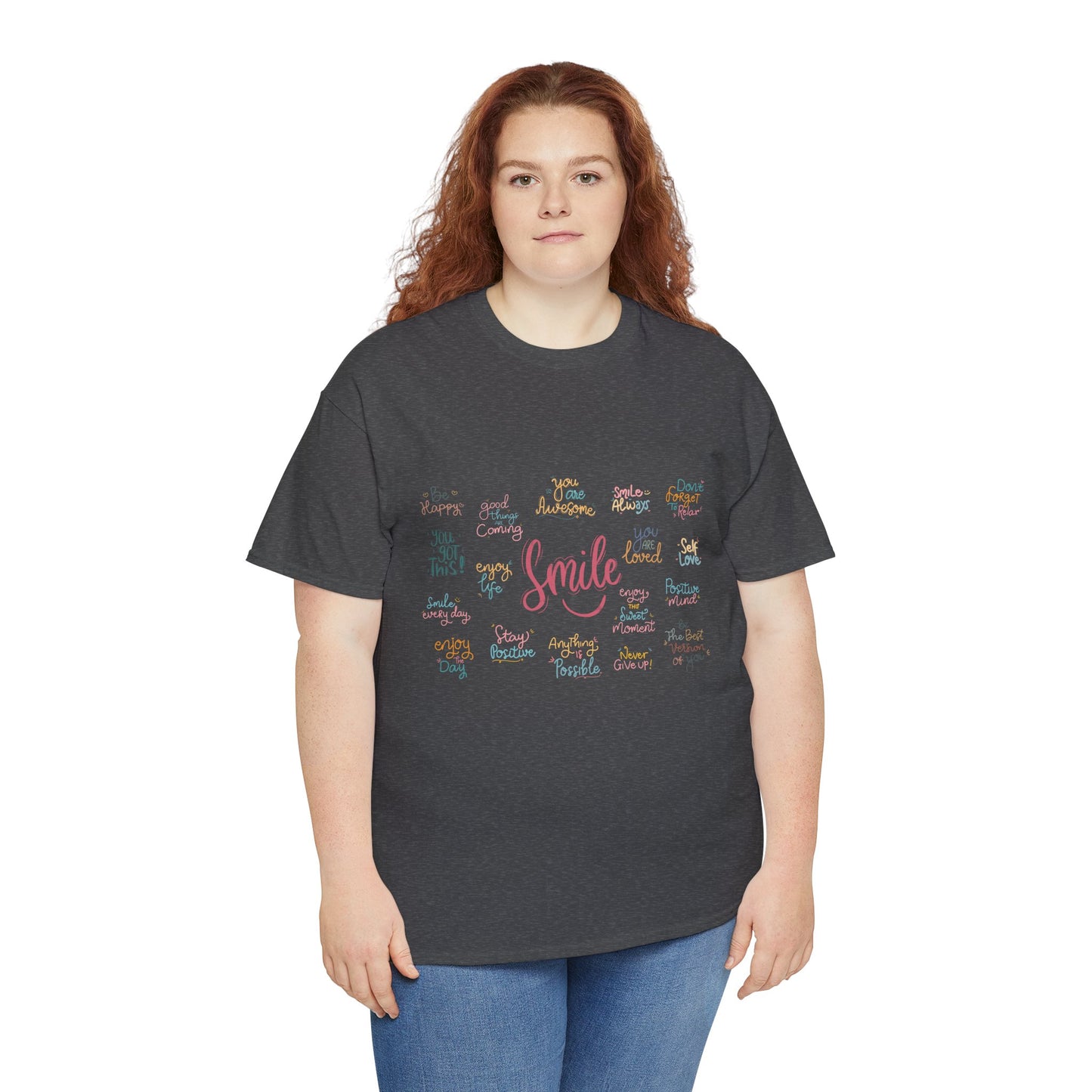 Daily Affirmations Tee | Uplifting & Inspirational Apparel - Havenly Essentials - T-Shirt - Printify - 31671332002160739812 - Daily Affirmations Tee | Uplifting & Inspirational Apparel