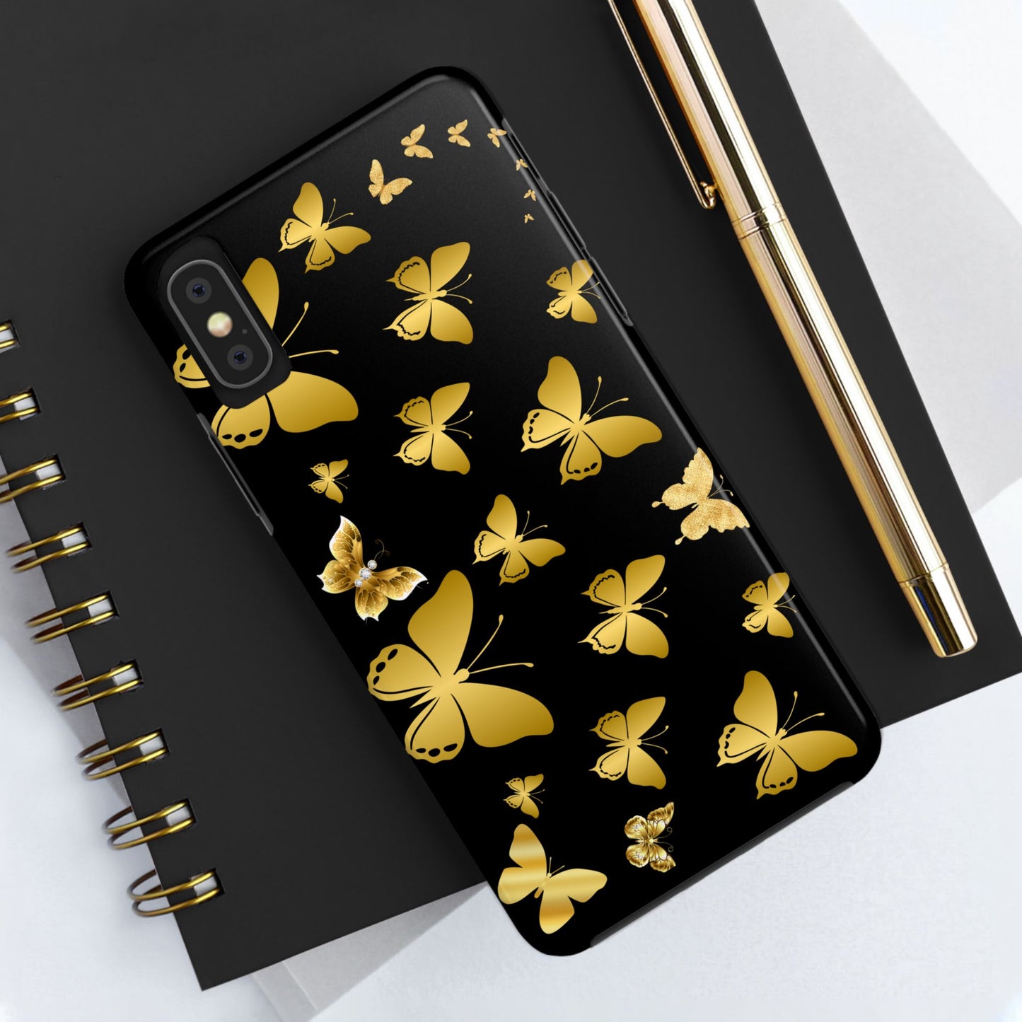 Golden Butterfly Phone Case