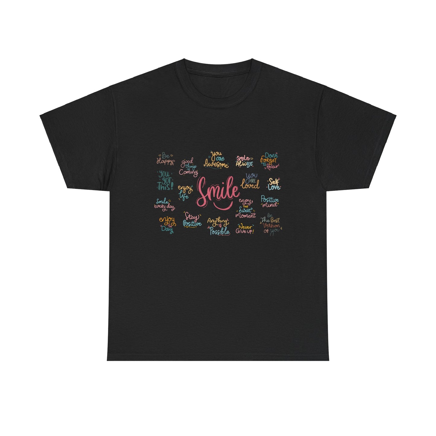 Daily Affirmations Tee | Uplifting & Inspirational Apparel - Havenly Essentials - T-Shirt - Printify - 31671332002160739812 - Daily Affirmations Tee | Uplifting & Inspirational Apparel