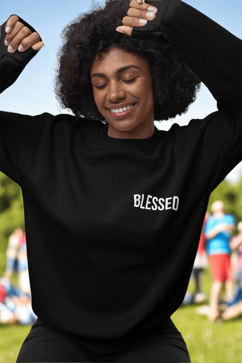 Blessed Wife Crewneck Sweatshirt The Perfect Blend of Comfort and Inspiration - Havenly Essentials - Sweatshirt - Printify - 53541806777904456848 - Blessed Wife Crewneck Sweatshirt The Perfect Blend of Comfort and Inspiration