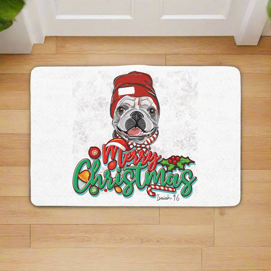 Christmas Blessings Pet Mat | Isaiah 9:6 Scripture Decor for Pets - Havenly Essentials - Pets - Printify - 27111543217581473622 - Christmas Blessings Pet Mat | Isaiah 9:6 Scripture Decor for Pets