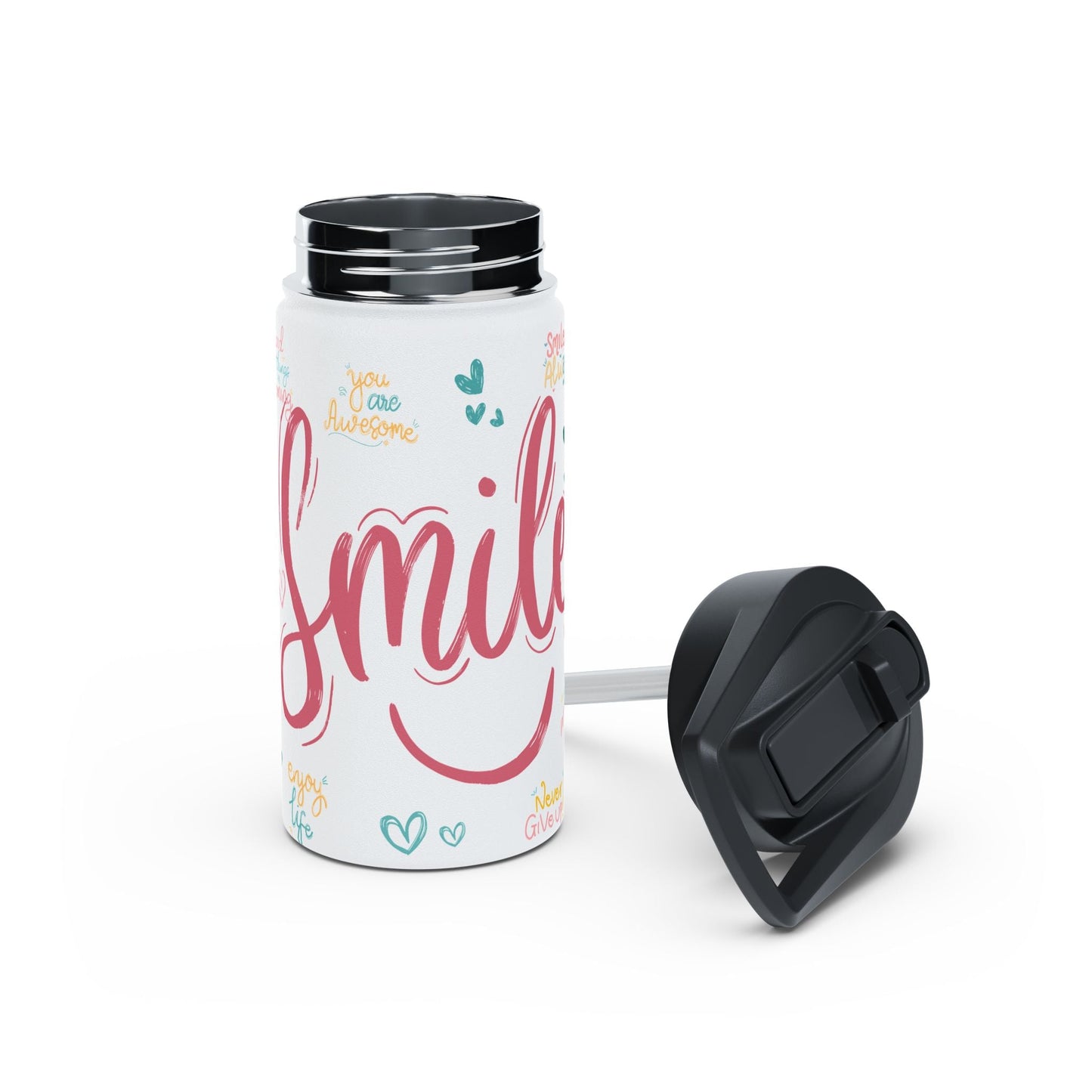 Daily Affirmation Stainless Steel Water Bottle, 3 Sizes - Havenly Essentials - Mug - Printify - 28006681889163354533 - Daily Affirmation Stainless Steel Water Bottle, 3 Sizes