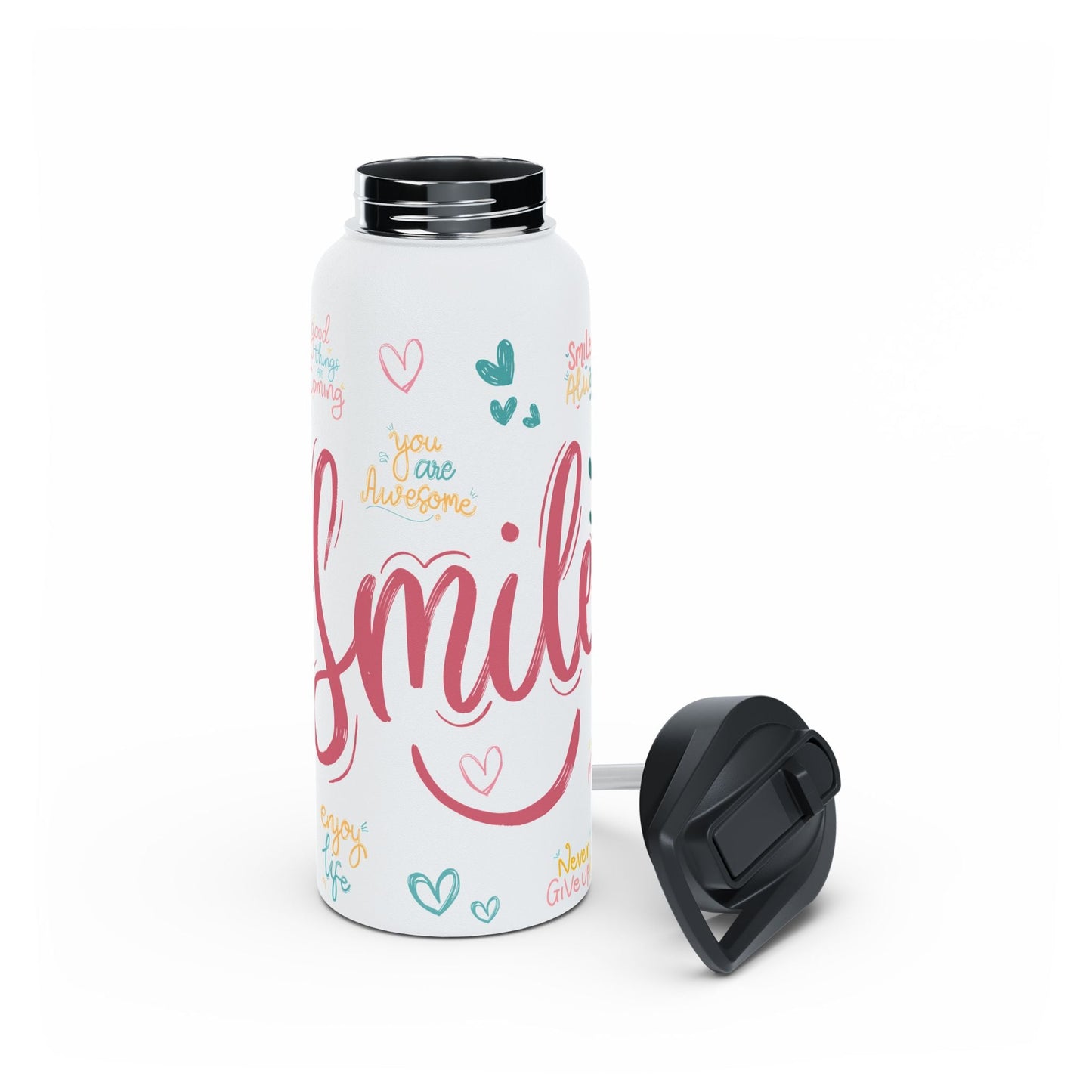 Daily Affirmation Stainless Steel Water Bottle, 3 Sizes - Havenly Essentials - Mug - Printify - 28006681889163354533 - Daily Affirmation Stainless Steel Water Bottle, 3 Sizes