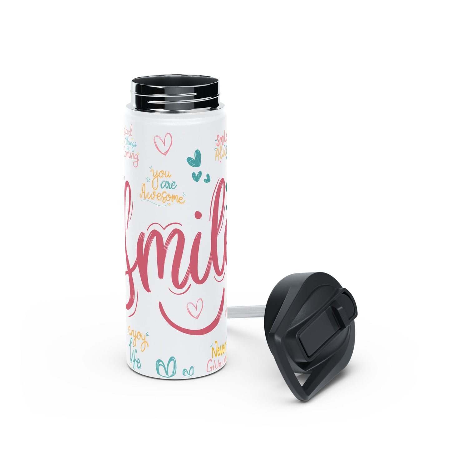 Daily Affirmation Stainless Steel Water Bottle, 3 Sizes - Havenly Essentials - Mug - Printify - 28006681889163354533 - Daily Affirmation Stainless Steel Water Bottle, 3 Sizes