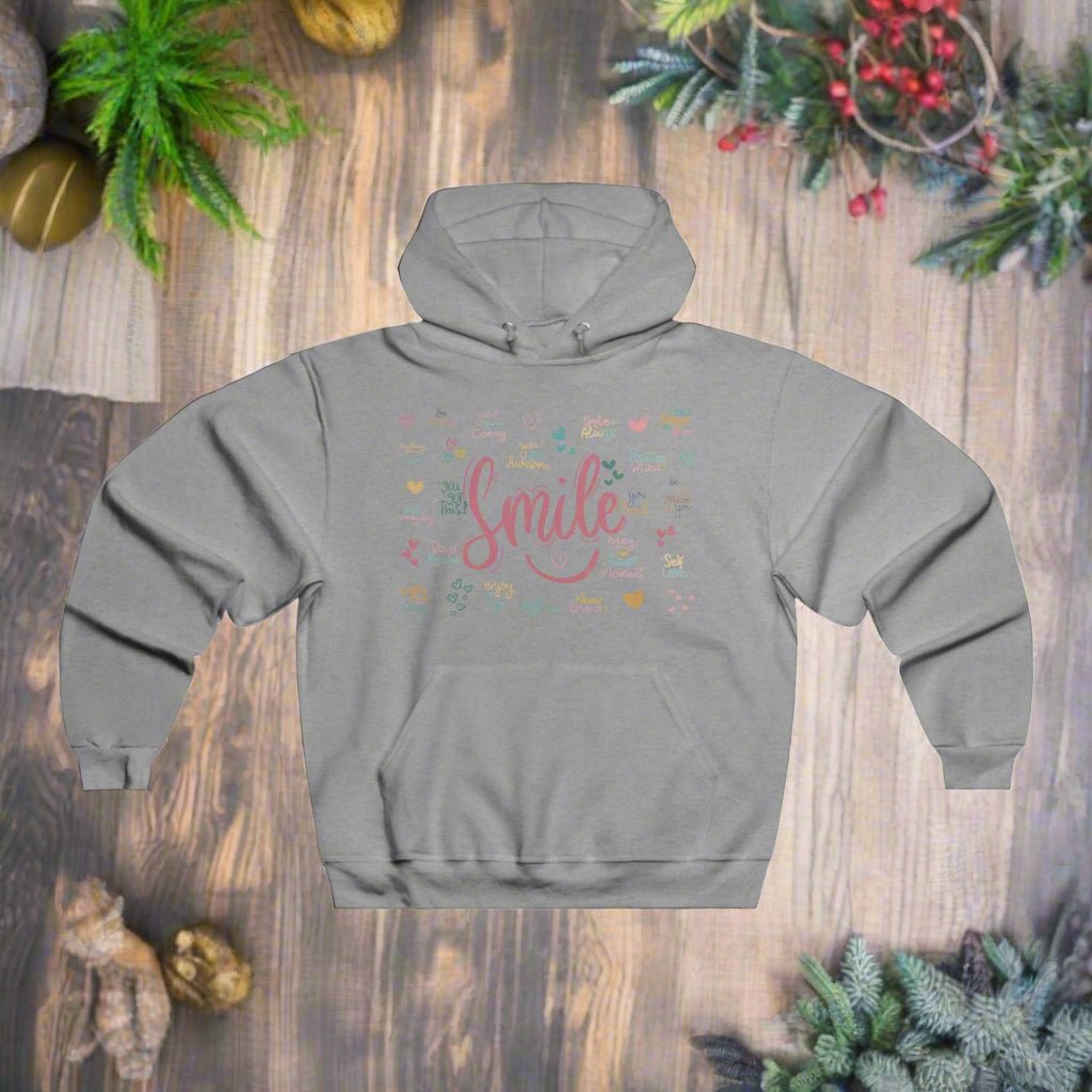Daily Affirmations Hooded Sweatshirt - Havenly Essentials - Hoodie - Printify - 18774229077984796096 - Daily Affirmations Hooded Sweatshirt