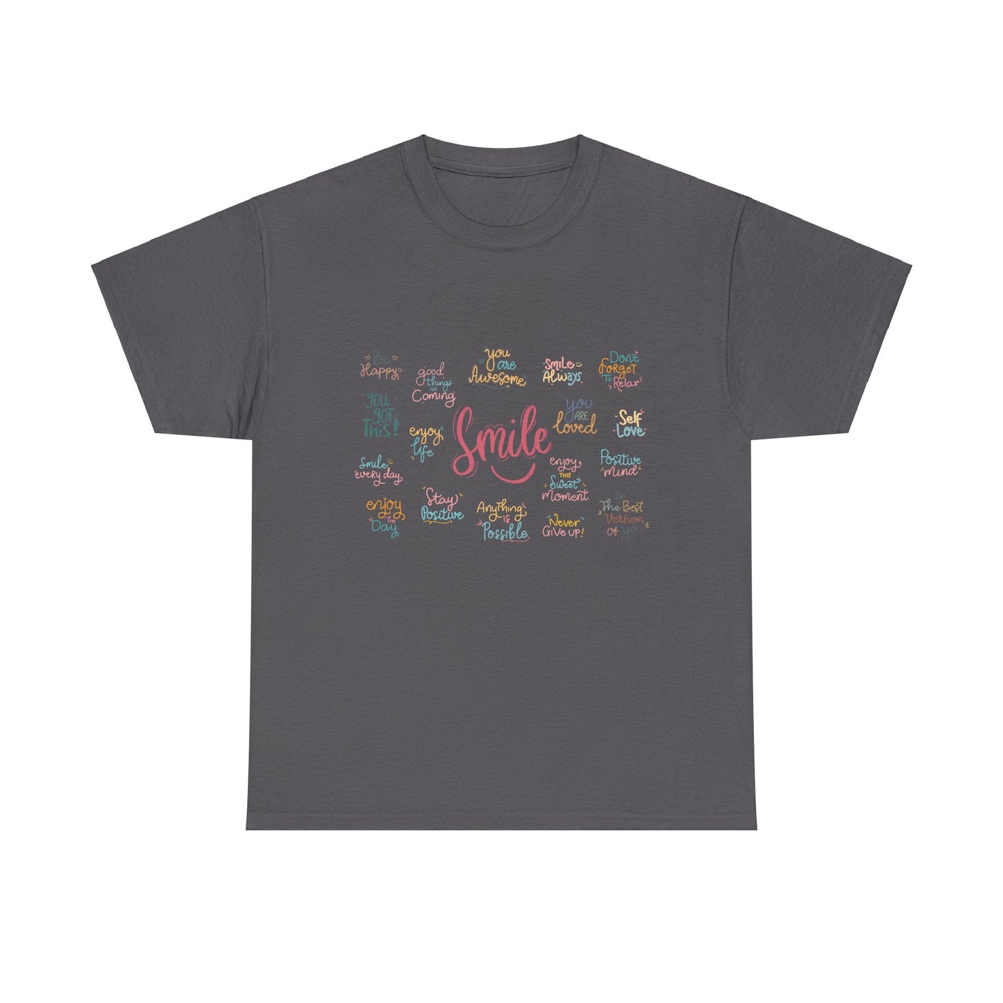 Daily Affirmations Tee | Uplifting & Inspirational Apparel - Havenly Essentials - T-Shirt - Printify - 31671332002160739812 - Daily Affirmations Tee | Uplifting & Inspirational Apparel