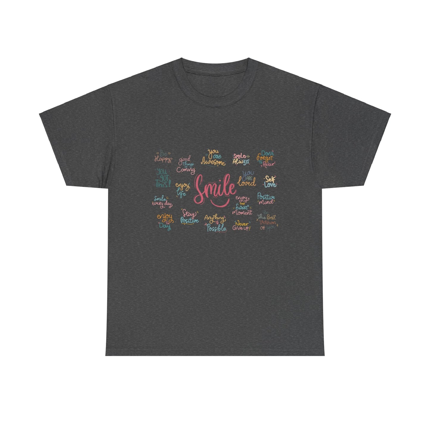 Daily Affirmations Tee | Uplifting & Inspirational Apparel - Havenly Essentials - T-Shirt - Printify - 68773900331097690418 - Daily Affirmations Tee | Uplifting & Inspirational Apparel