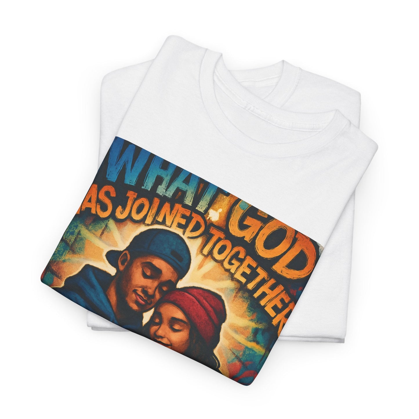 Faith - Inspired Graphic Tee, Unisex Spiritual T-Shirt for Couples, Wedding Gift, Christian Apparel, Inspirational Wear, Love Celebration - Havenly Essentials - T-Shirt - Printify - 10429421016238553615 - Faith - Inspired Graphic Tee, Unisex Spiritual T-Shirt for Couples, Wedding Gift, Christian Apparel, Inspirational Wear, Love Celebration