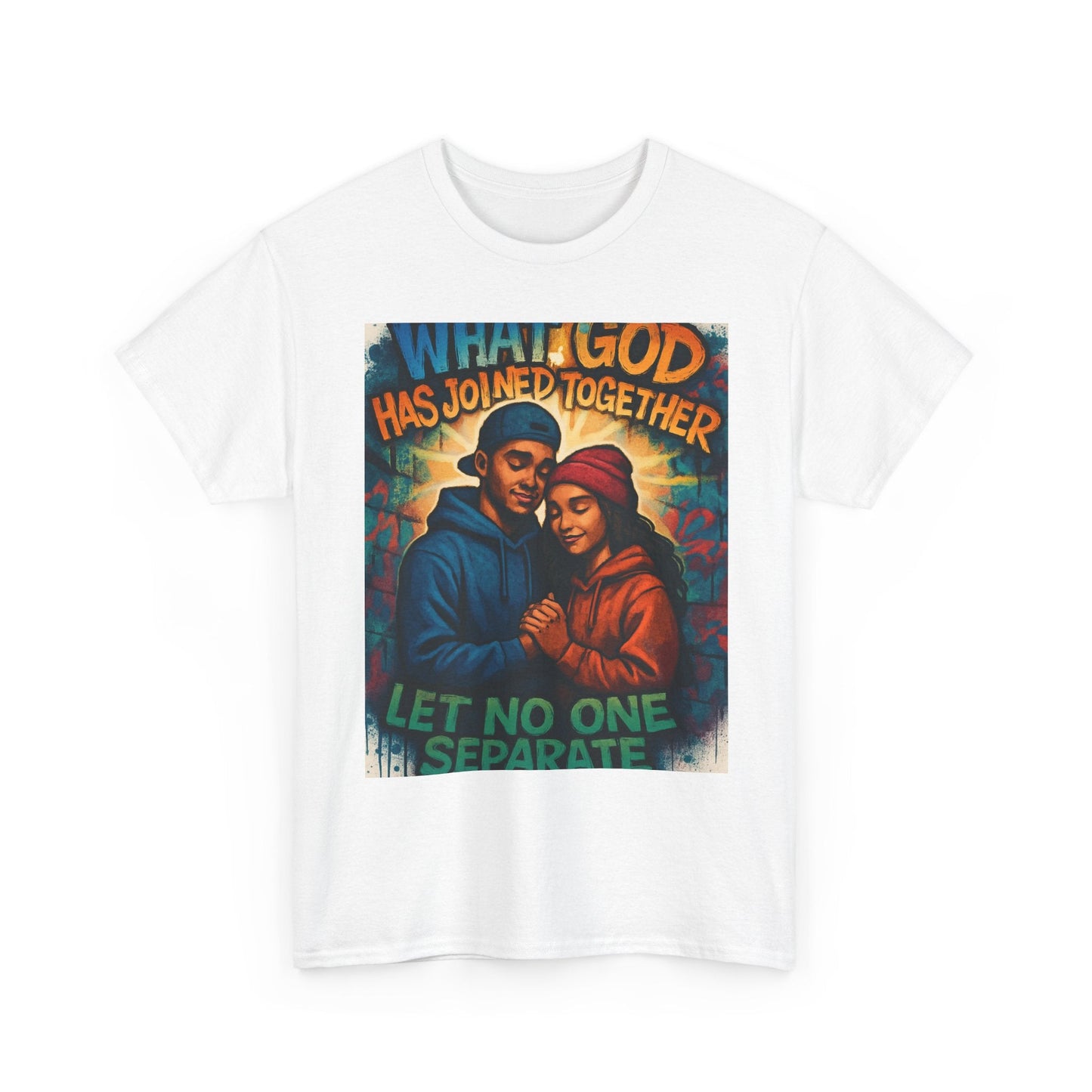 Faith - Inspired Graphic Tee, Unisex Spiritual T-Shirt for Couples, Wedding Gift, Christian Apparel, Inspirational Wear, Love Celebration - Havenly Essentials - T-Shirt - Printify - 10429421016238553615 - Faith - Inspired Graphic Tee, Unisex Spiritual T-Shirt for Couples, Wedding Gift, Christian Apparel, Inspirational Wear, Love Celebration