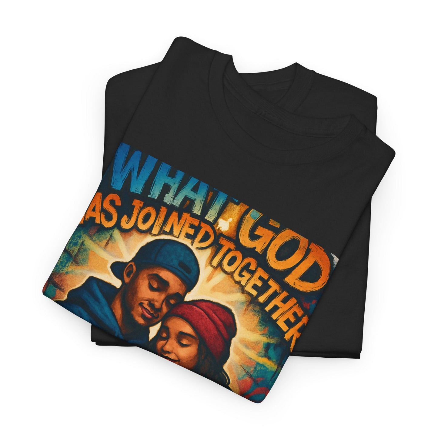 Faith - Inspired Graphic Tee, Unisex Spiritual T-Shirt for Couples, Wedding Gift, Christian Apparel, Inspirational Wear, Love Celebration - Havenly Essentials - T-Shirt - Printify - 10429421016238553615 - Faith - Inspired Graphic Tee, Unisex Spiritual T-Shirt for Couples, Wedding Gift, Christian Apparel, Inspirational Wear, Love Celebration