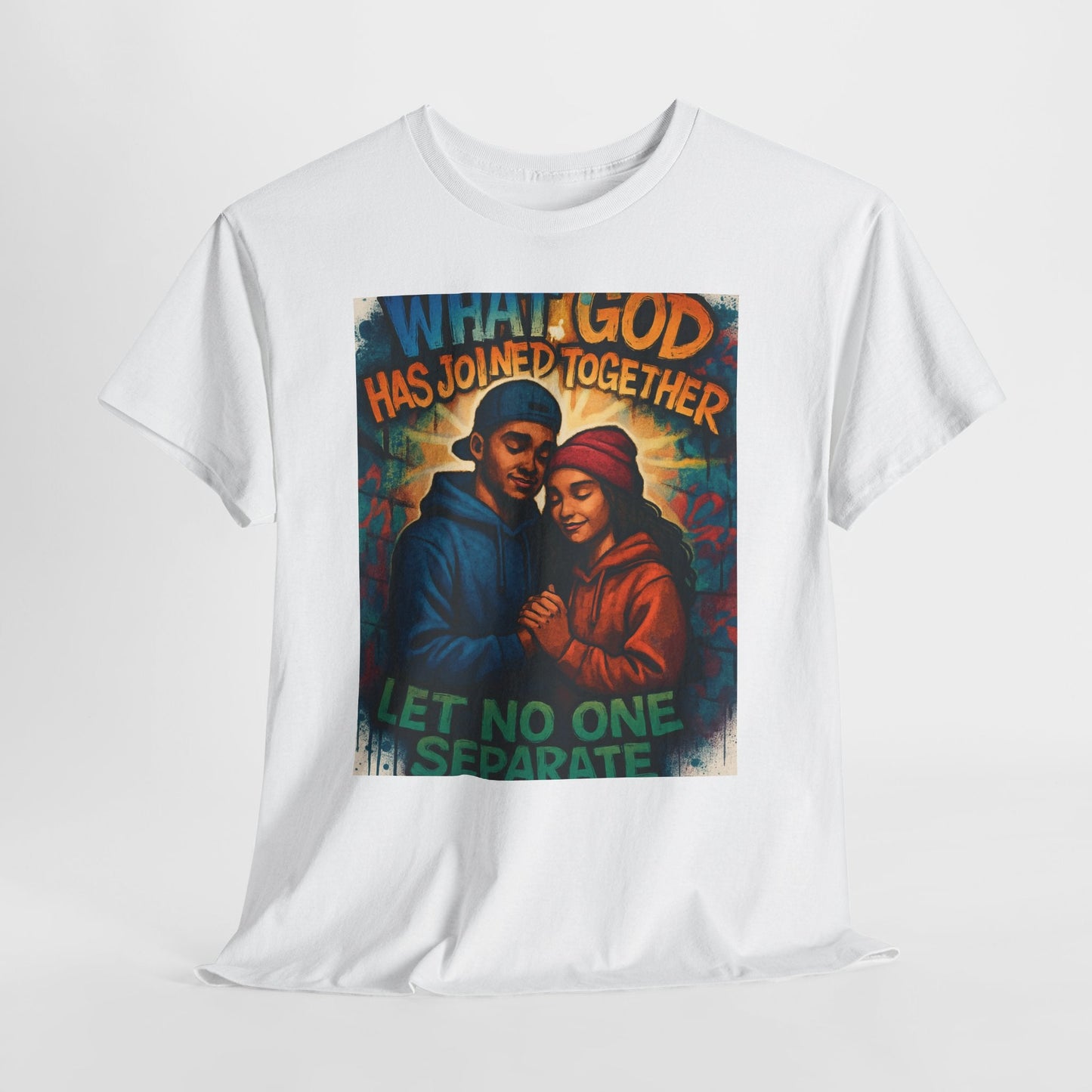 Faith - Inspired Graphic Tee, Unisex Spiritual T-Shirt for Couples, Wedding Gift, Christian Apparel, Inspirational Wear, Love Celebration - Havenly Essentials - T-Shirt - Printify - 10429421016238553615 - Faith - Inspired Graphic Tee, Unisex Spiritual T-Shirt for Couples, Wedding Gift, Christian Apparel, Inspirational Wear, Love Celebration