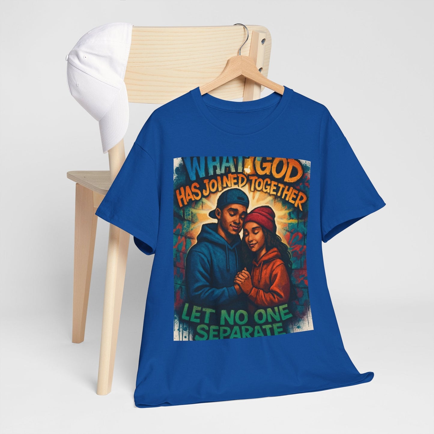 Faith - Inspired Graphic Tee, Unisex Spiritual T-Shirt for Couples, Wedding Gift, Christian Apparel, Inspirational Wear, Love Celebration - Havenly Essentials - T-Shirt - Printify - 10429421016238553615 - Faith - Inspired Graphic Tee, Unisex Spiritual T-Shirt for Couples, Wedding Gift, Christian Apparel, Inspirational Wear, Love Celebration