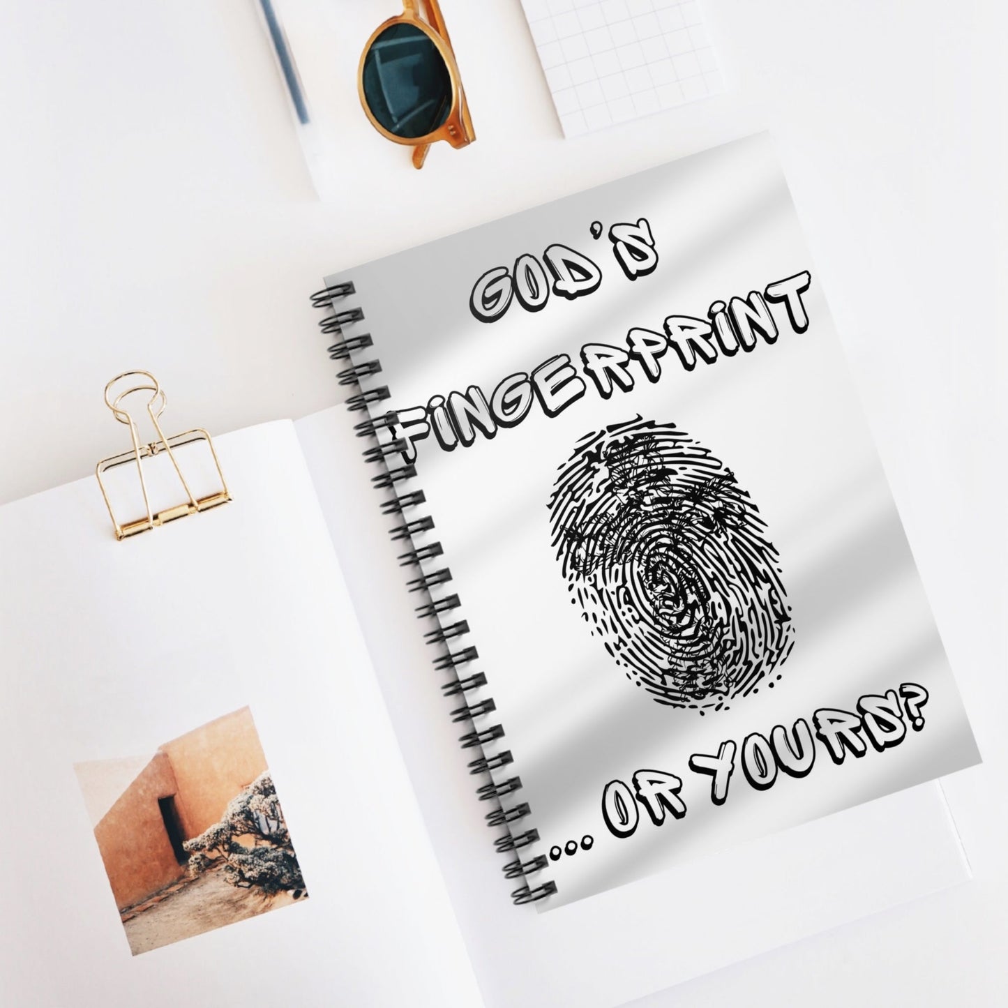 God's Fingerprint Notebook - Inspiring Journaling for Every Day - Havenly Essentials - Paper products - Printify - 15673618414980189962 - God's Fingerprint Notebook - Inspiring Journaling for Every Day