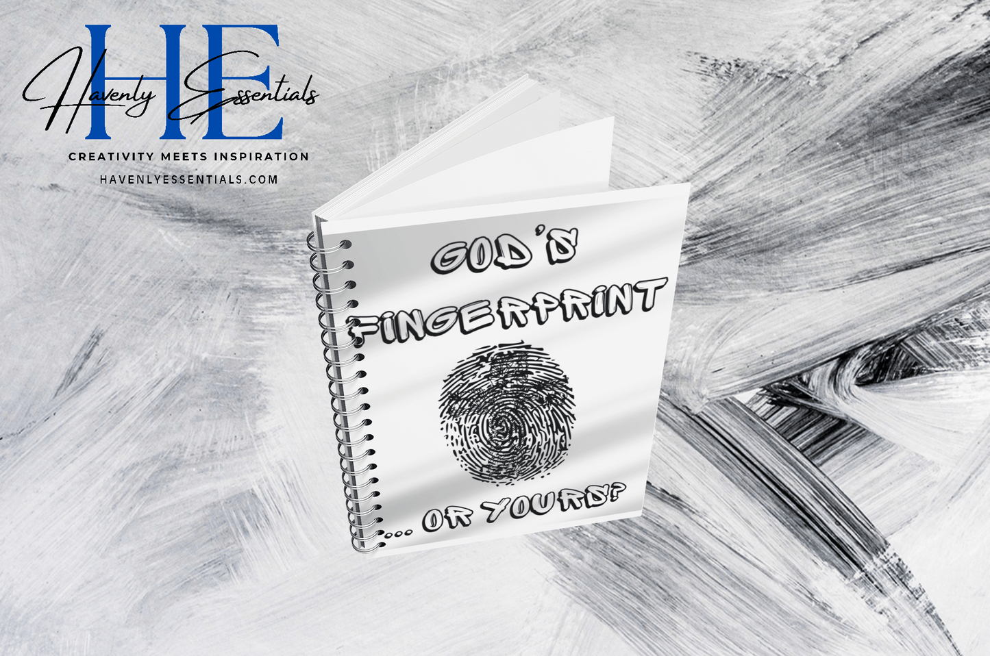 God's Fingerprint Notebook - Inspiring Journaling for Every Day - Havenly Essentials - Paper products - Printify - 15673618414980189962 - God's Fingerprint Notebook - Inspiring Journaling for Every Day