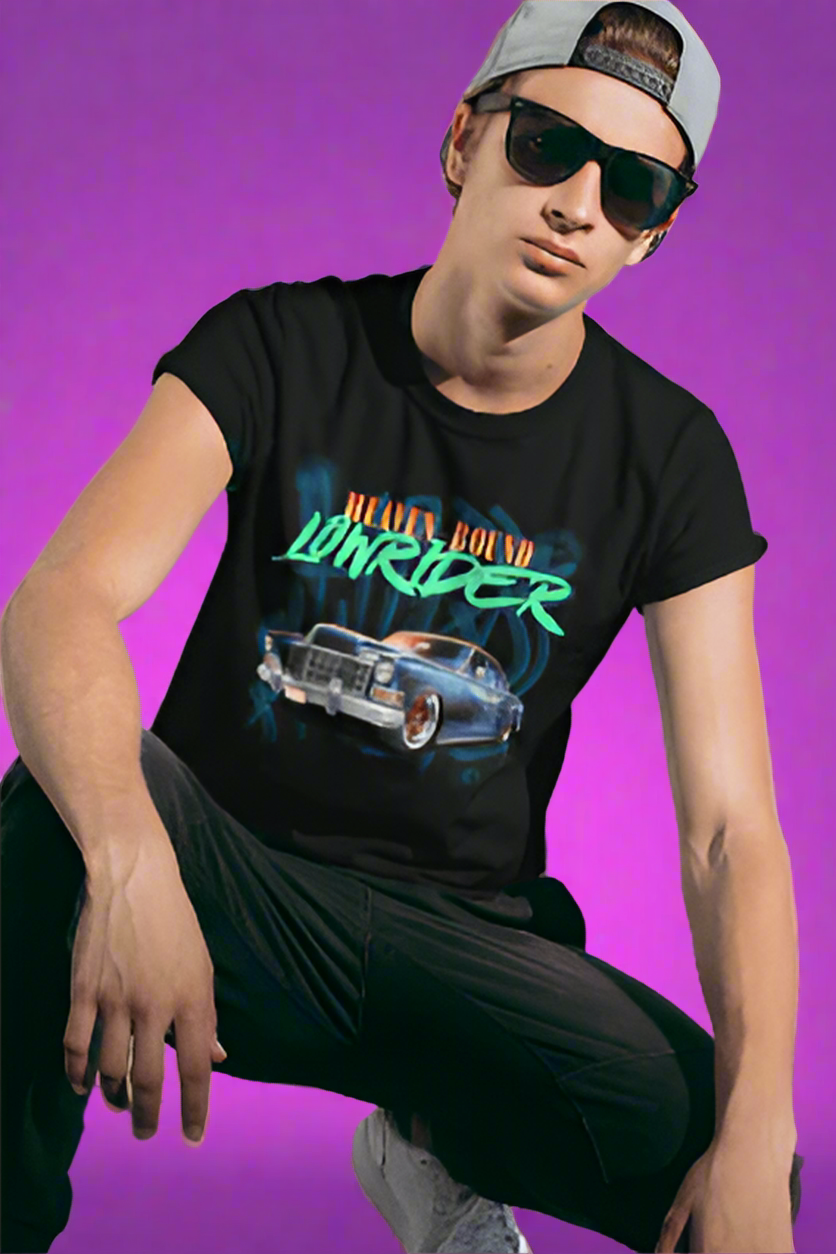 Heaven Bound Lowrider Softstyle T-Shirt – Faith Meets Style - Havenly Essentials - T-Shirt - Printify - 29783152498168100032 - Heaven Bound Lowrider Softstyle T-Shirt – Faith Meets Style