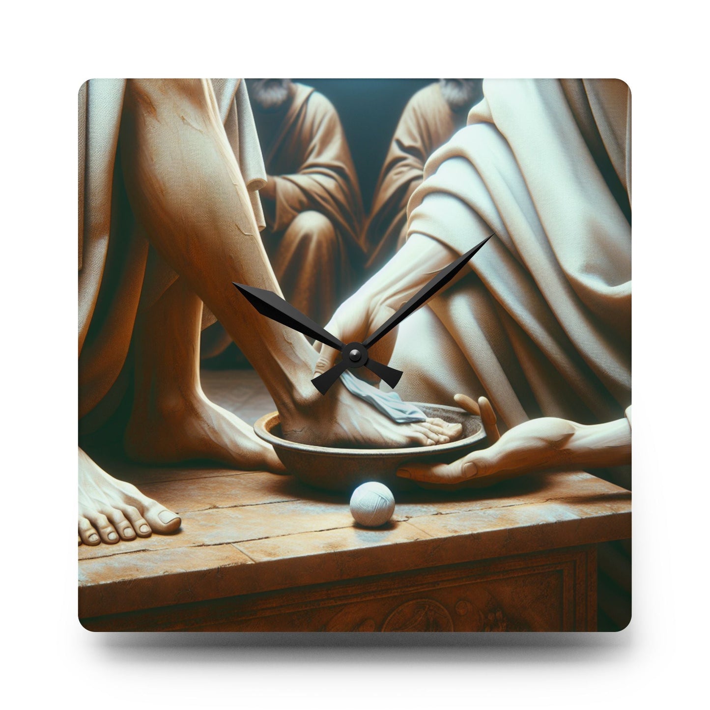 Humility - Acrylic Clock - Havenly Essentials - Home Decor - Printify - 26212716861855766567 - Humility - Acrylic Clock