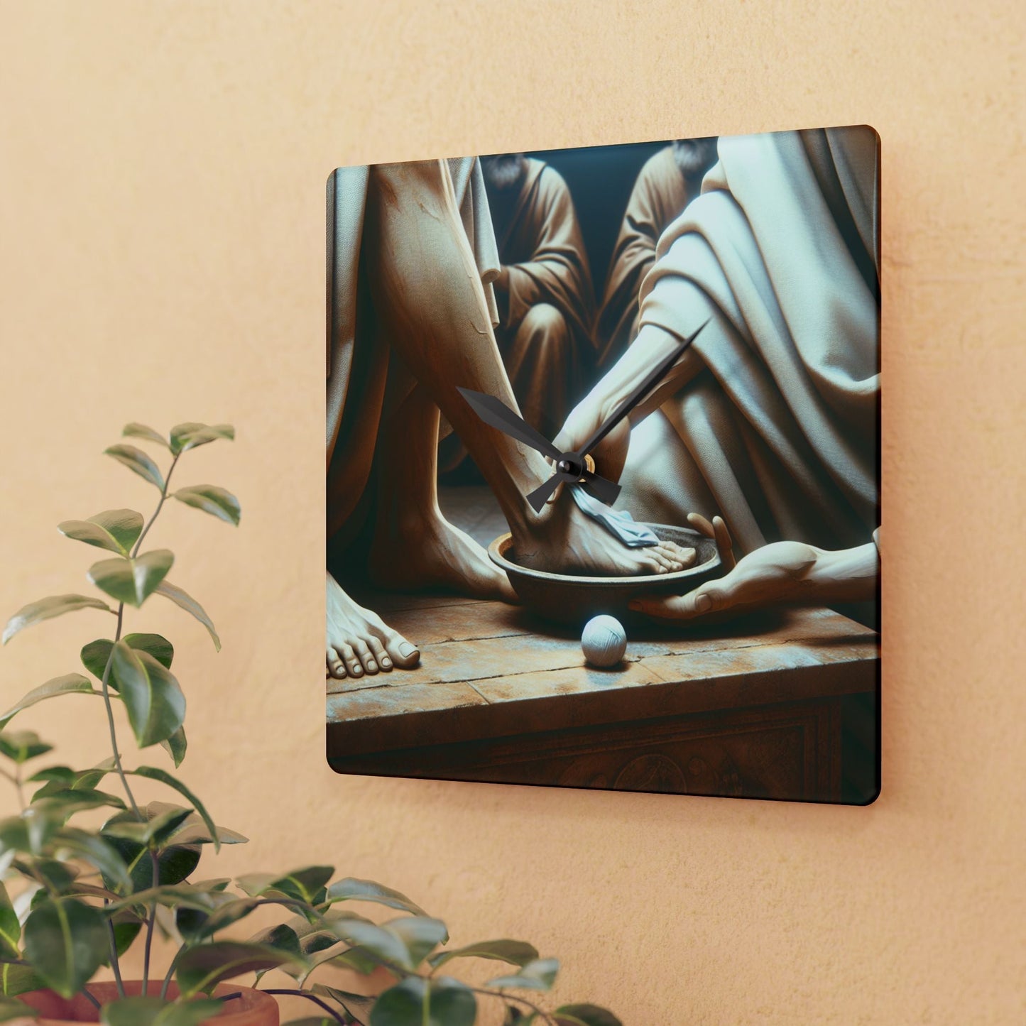 Humility - Acrylic Clock - Havenly Essentials - Home Decor - Printify - 51646004513898069678 - Humility - Acrylic Clock