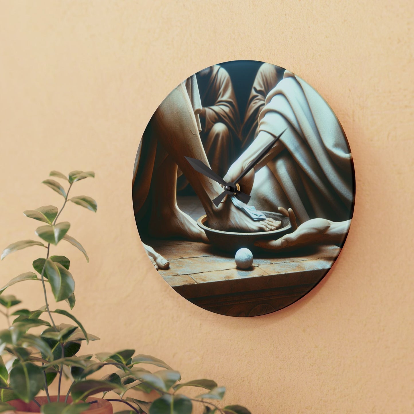 Humility - Acrylic Clock - Havenly Essentials - Home Decor - Printify - 51646004513898069678 - Humility - Acrylic Clock