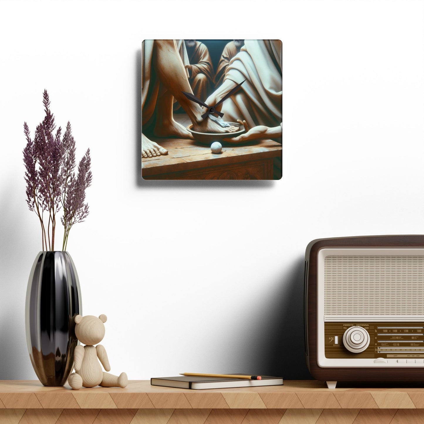 Humility - Acrylic Clock - Havenly Essentials - Home Decor - Printify - 51646004513898069678 - Humility - Acrylic Clock