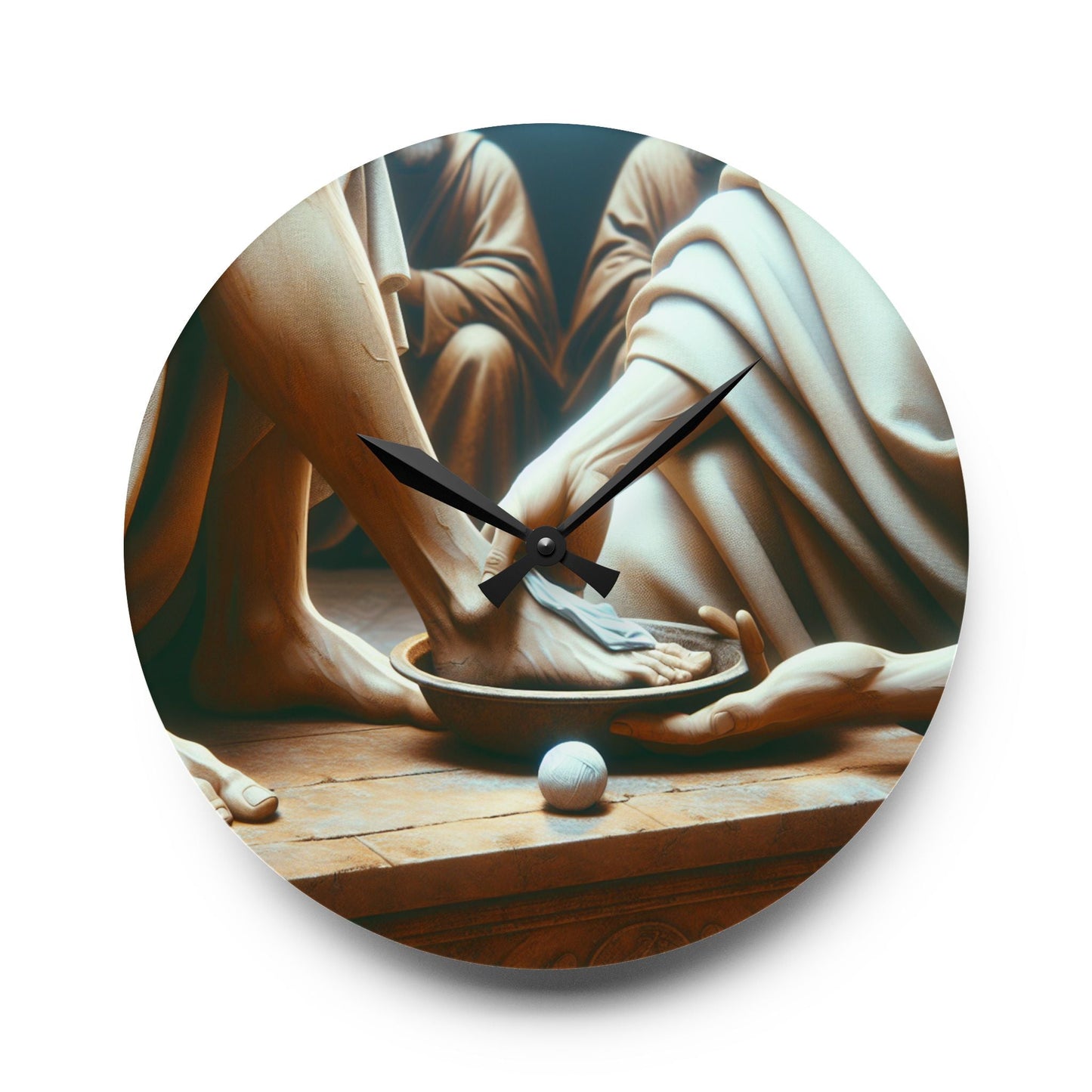 Humility - Acrylic Clock - Havenly Essentials - Home Decor - Printify - 51646004513898069678 - Humility - Acrylic Clock