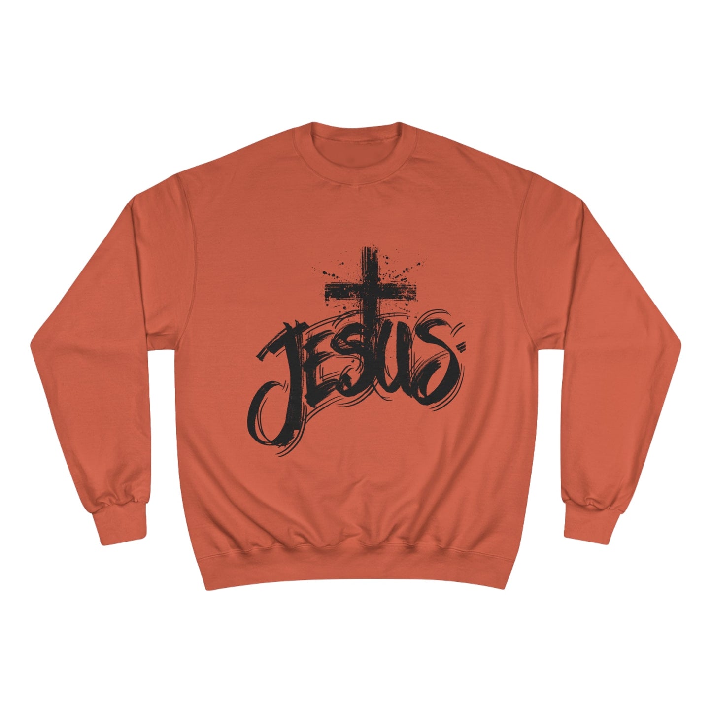 Jesus and the Cross Sweatshirt - Havenly Essentials - Sweatshirt - Printify - 18267532191372223555 - Jesus and the Cross Sweatshirt