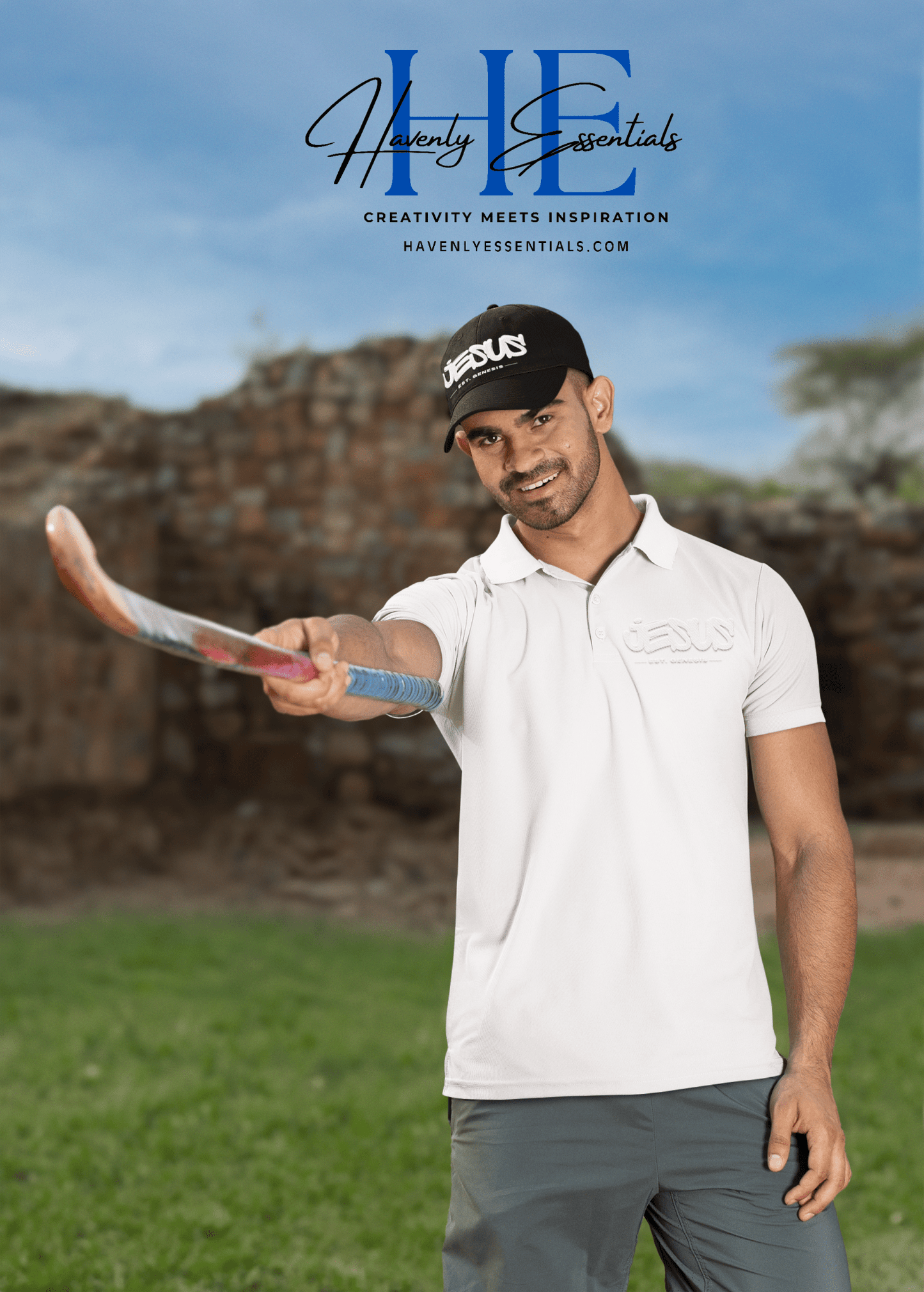 Jesus, Est. Genesis Baseball Cap | Faith - Inspired Headwear - Havenly Essentials - Hats - Printify - 32302095126772601779 - Jesus, Est. Genesis Baseball Cap | Faith - Inspired Headwear