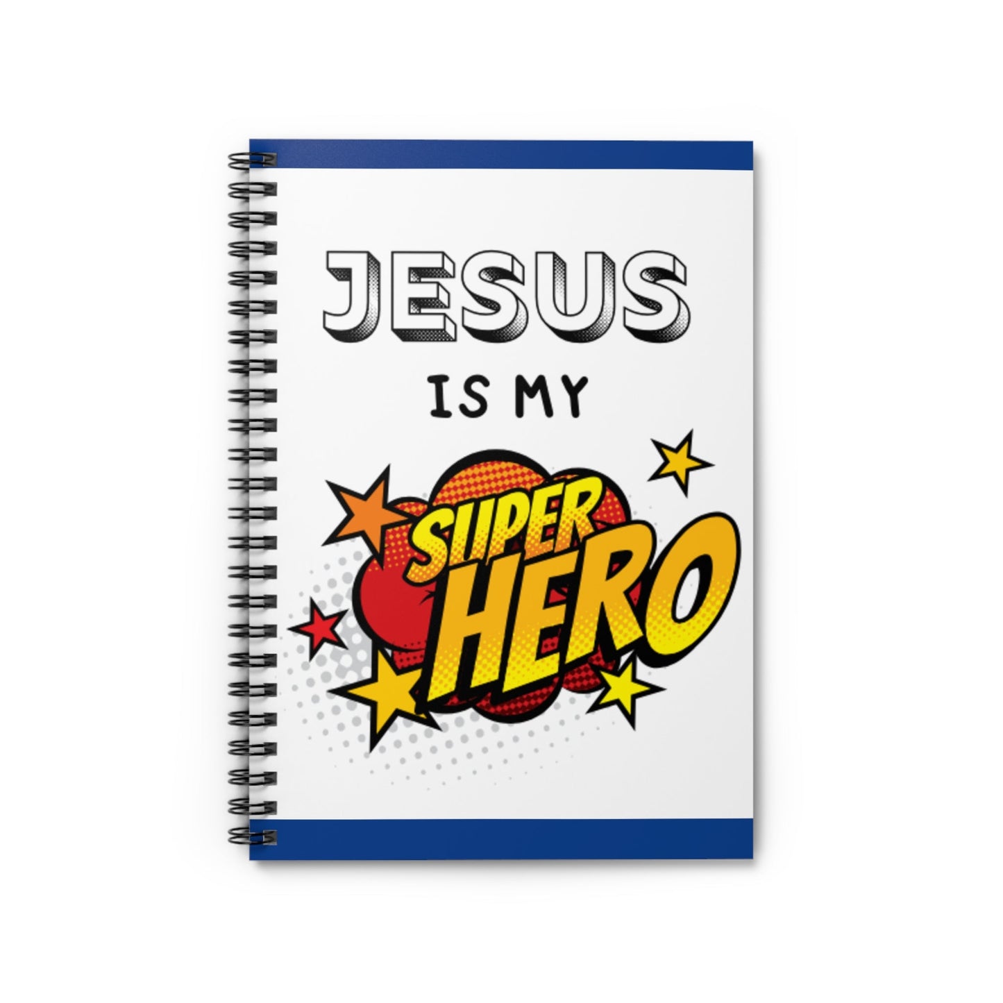 Jesus Hero Notebook - Havenly Essentials - Paper products - Printify - 32296826342653189642 - Jesus Hero Notebook