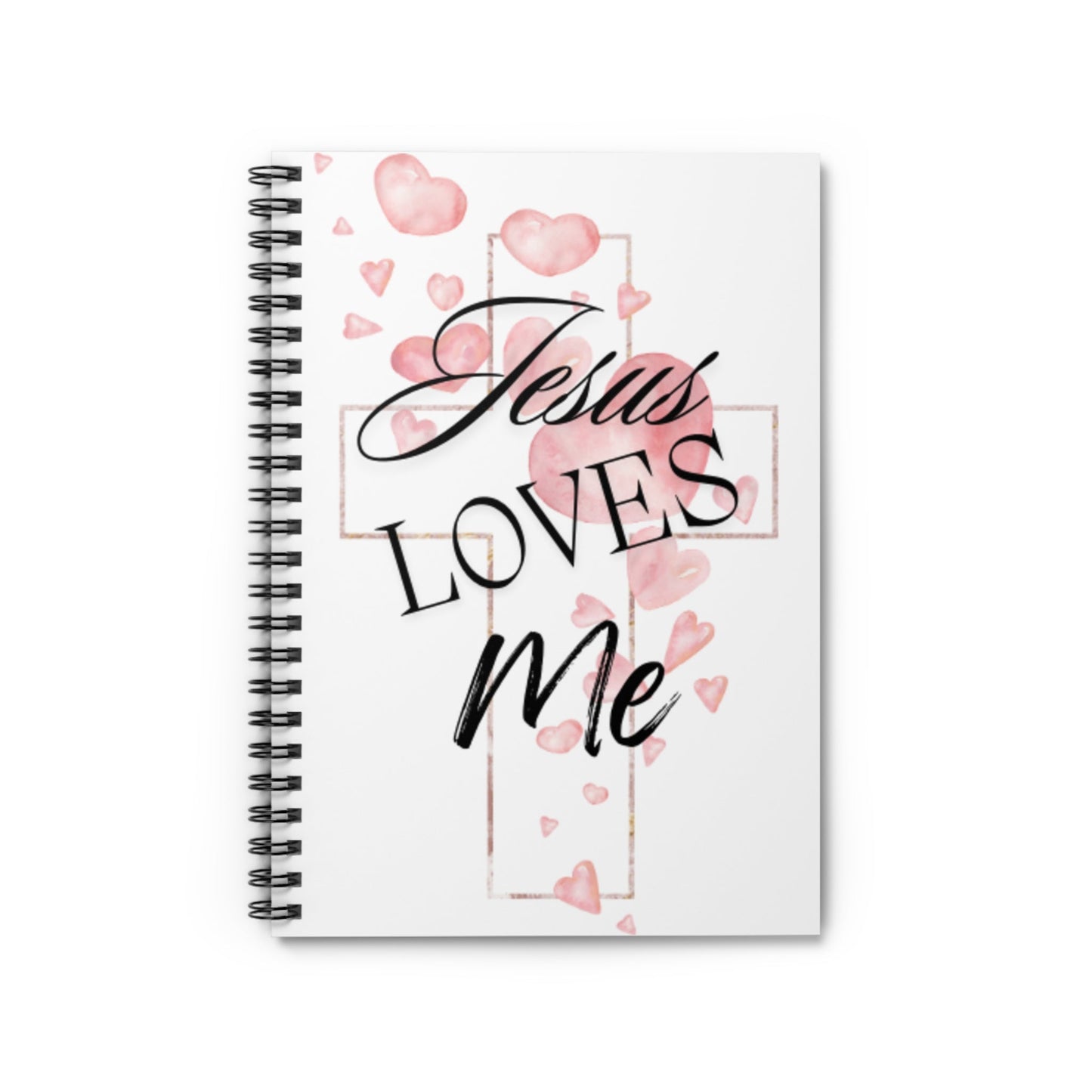Jesus Loves Me Notebook - Havenly Essentials - Paper products - Printify - 22114689861737587895 - Jesus Loves Me Notebook