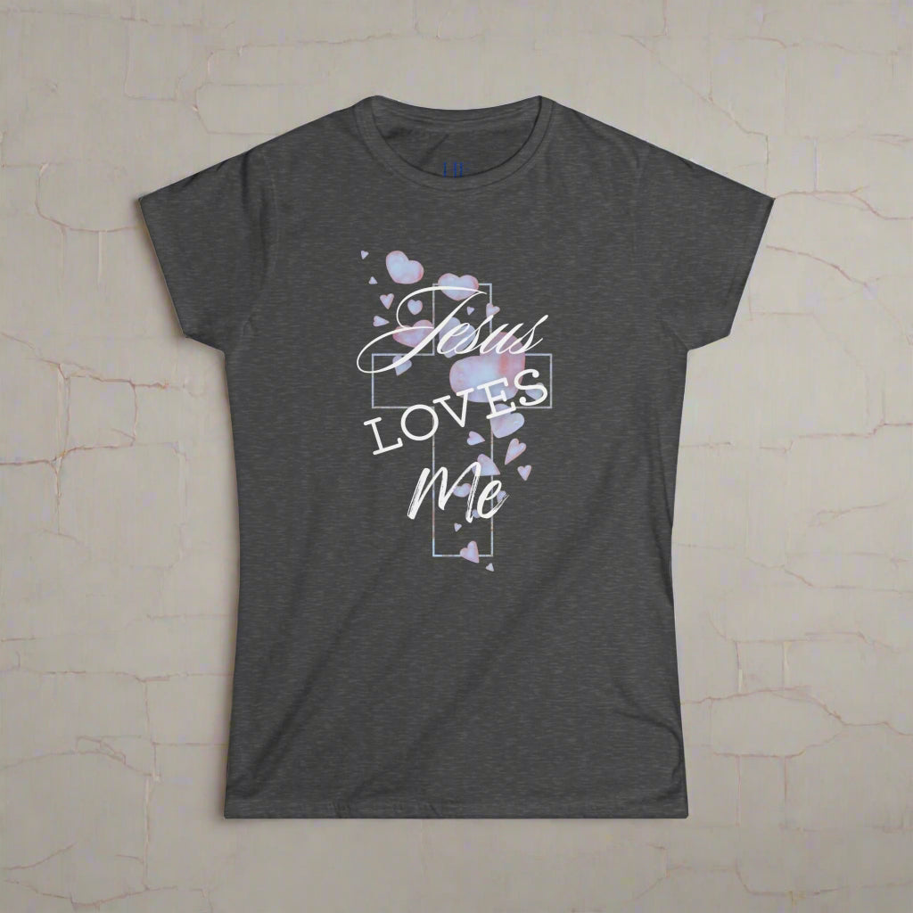 Jesus Loves Me T-Shirt, Hebrews 10:26 - Havenly Essentials - T-Shirt - Printify - 10408521619770542384 - Jesus Loves Me T-Shirt, Hebrews 10:26