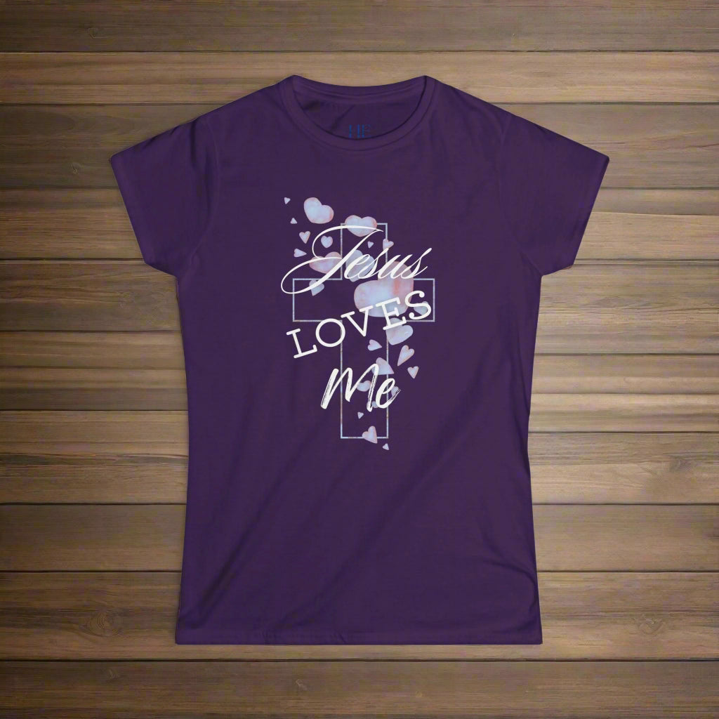 Jesus Loves Me T-Shirt, Hebrews 10:26 - Havenly Essentials - T-Shirt - Printify - 48915841955367898498 - Jesus Loves Me T-Shirt, Hebrews 10:26