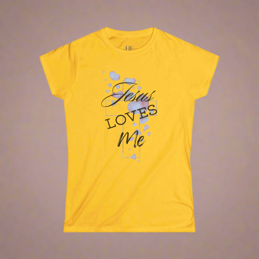 Jesus Loves Me T-Shirt, Hebrews 10:26 - Havenly Essentials - T-Shirt - Printify - 49010739943039169947 - Jesus Loves Me T-Shirt, Hebrews 10:26