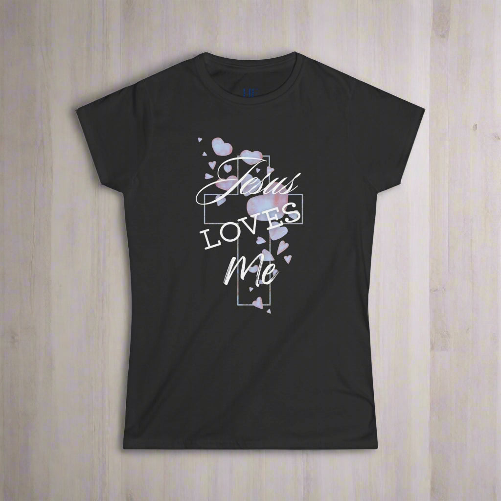 Jesus Loves Me T-Shirt, Hebrews 10:26 - Havenly Essentials - T-Shirt - Printify - 90786464249564471459 - Jesus Loves Me T-Shirt, Hebrews 10:26