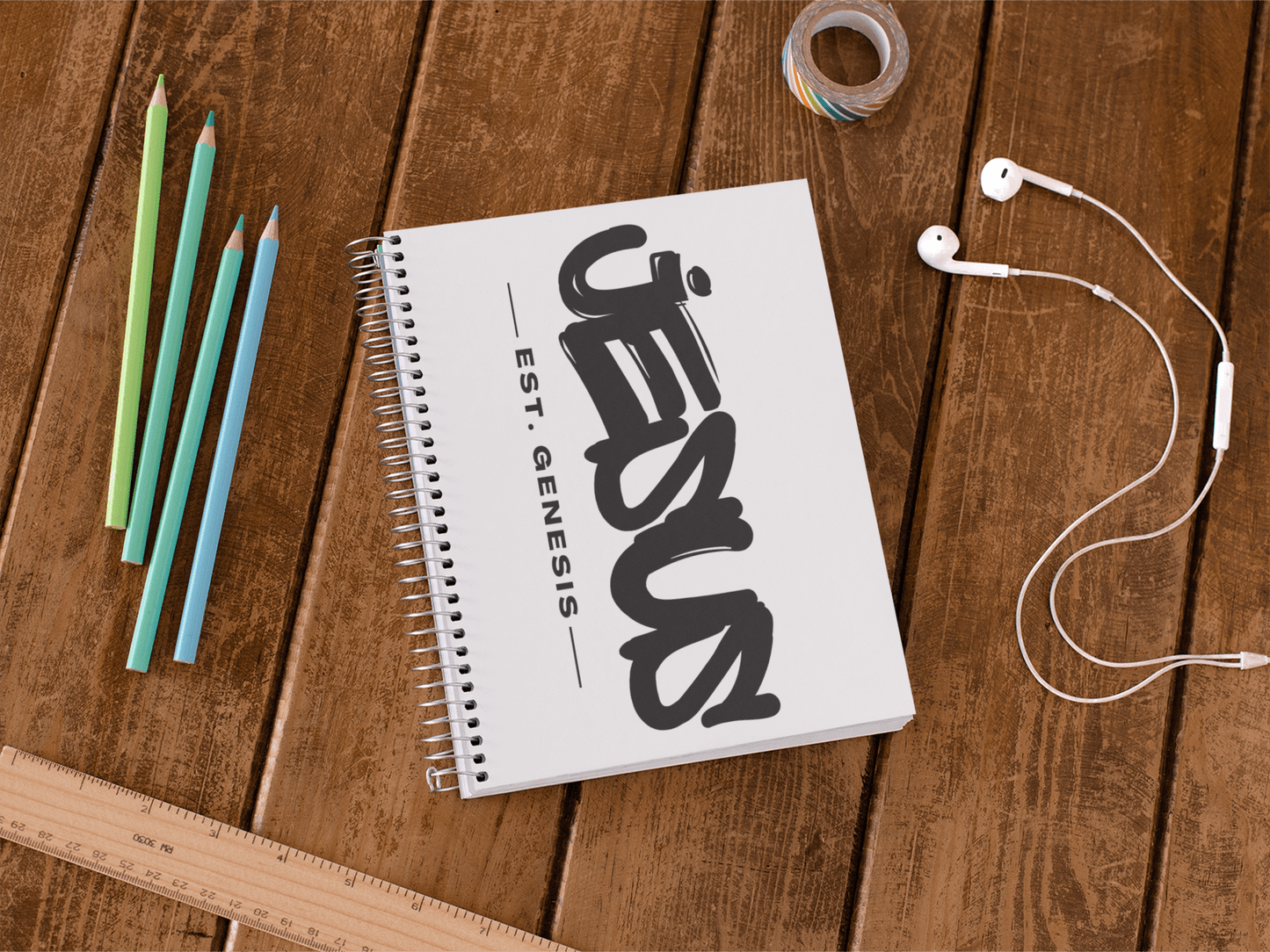 Jesus Notebook - Havenly Essentials - Paper products - Printify - 13798597199805890395 - Jesus Notebook