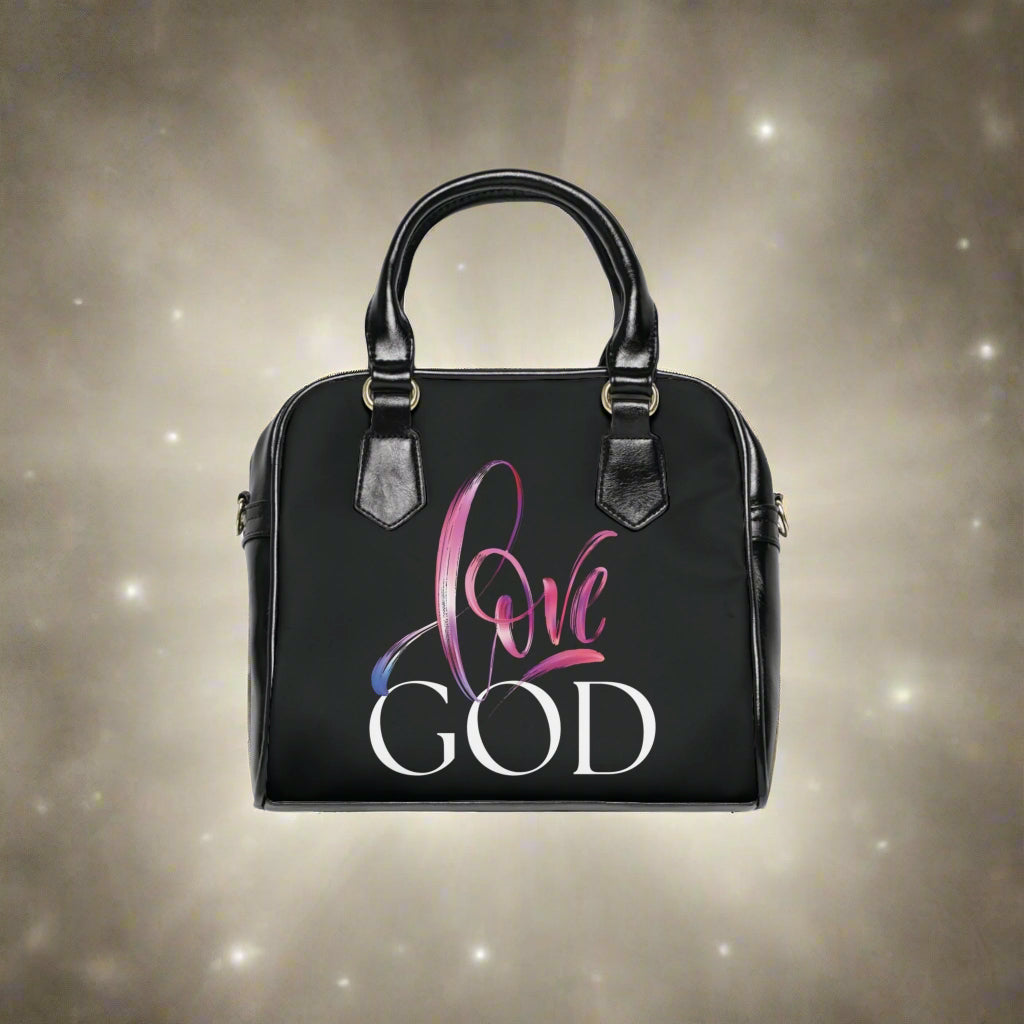 Love GOD Shoulder Bag Vibrant, Stylish & Inspirational - Havenly Essentials - Bags - Printify - 36883020896263428243 - Love GOD Shoulder Bag Vibrant, Stylish & Inspirational