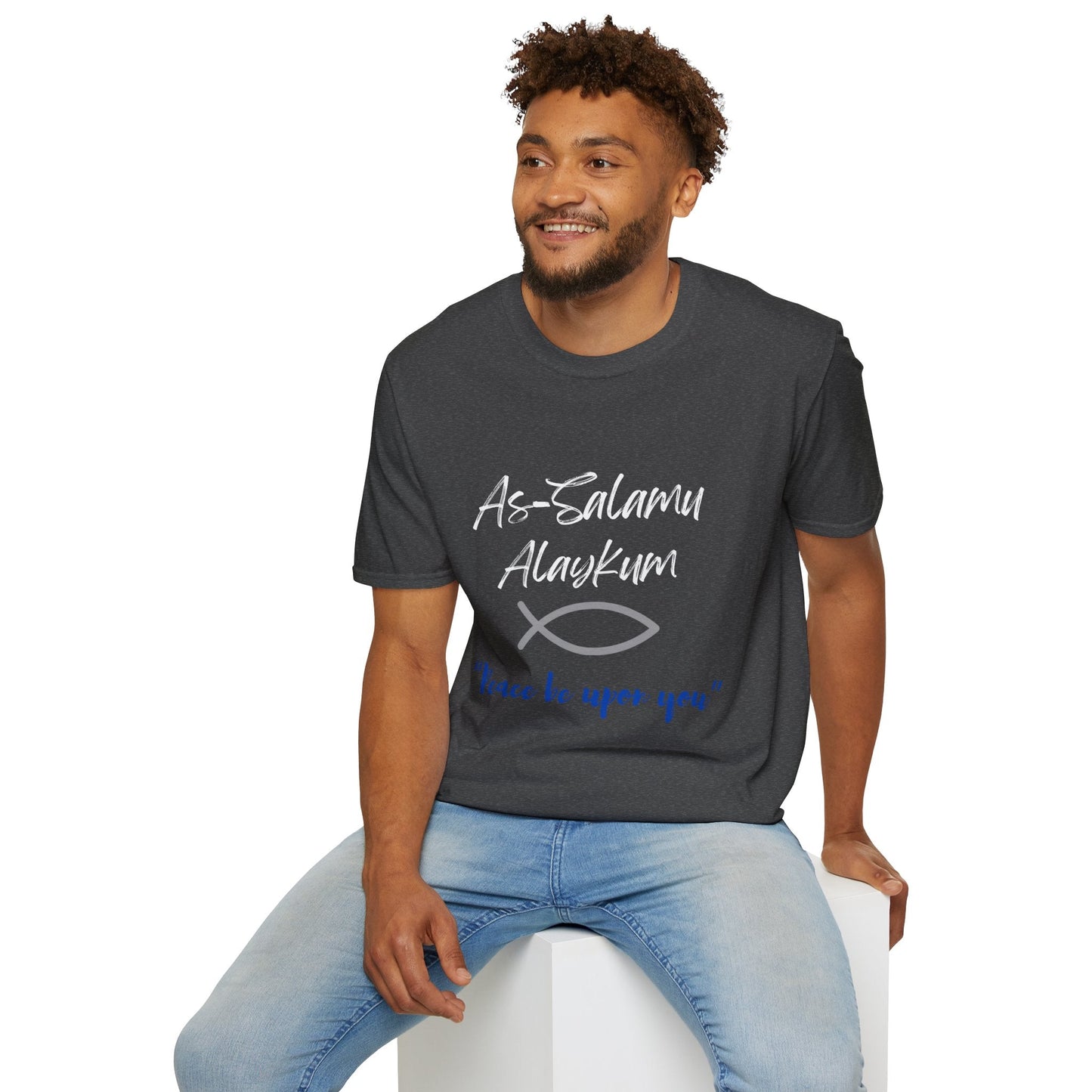 Peace Unto You Tee – 100% Cotton Comfort | Unisex Classic Fit T-Shirt - Havenly Essentials - T-Shirt - Printify - 11308386758523818729 - Peace Unto You Tee – 100% Cotton Comfort | Unisex Classic Fit T-Shirt