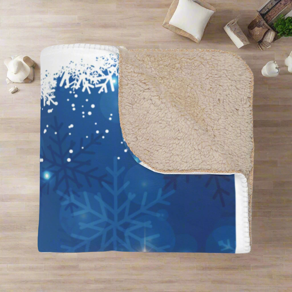 Thank You Jesus Tan Sherpa Blanket - Cozy Christian Home Décor Gift - Havenly Essentials - Home Decor - Printify - 14351003223733711671 - Thank You Jesus Tan Sherpa Blanket - Cozy Christian Home Décor Gift