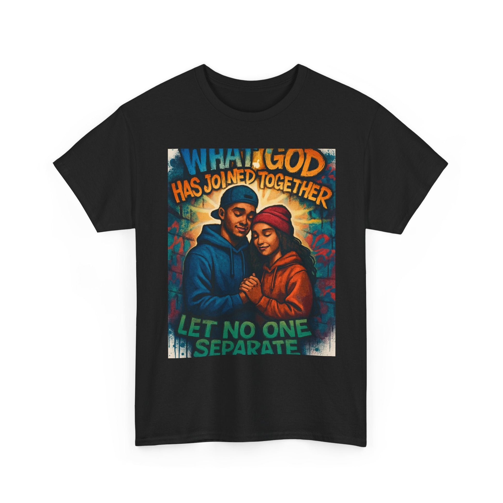 Faith - Inspired Graphic Tee, Unisex Spiritual T-Shirt for Couples, Wedding Gift, Christian Apparel, Inspirational Wear, Love Celebration - Havenly Essentials - T-Shirt - Printify - 10429421016238553615 - Faith - Inspired Graphic Tee, Unisex Spiritual T-Shirt for Couples, Wedding Gift, Christian Apparel, Inspirational Wear, Love Celebration