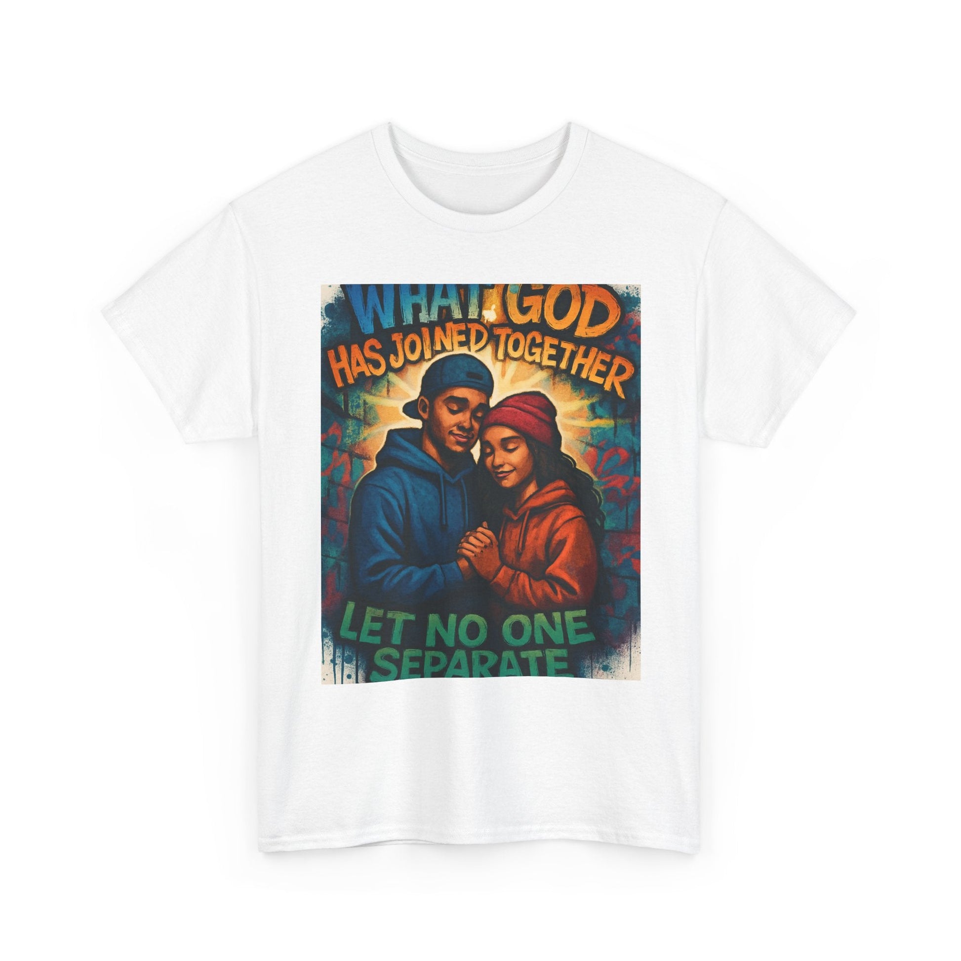 Faith - Inspired Graphic Tee, Unisex Spiritual T-Shirt for Couples, Wedding Gift, Christian Apparel, Inspirational Wear, Love Celebration - Havenly Essentials - T-Shirt - Printify - 10429421016238553615 - Faith - Inspired Graphic Tee, Unisex Spiritual T-Shirt for Couples, Wedding Gift, Christian Apparel, Inspirational Wear, Love Celebration