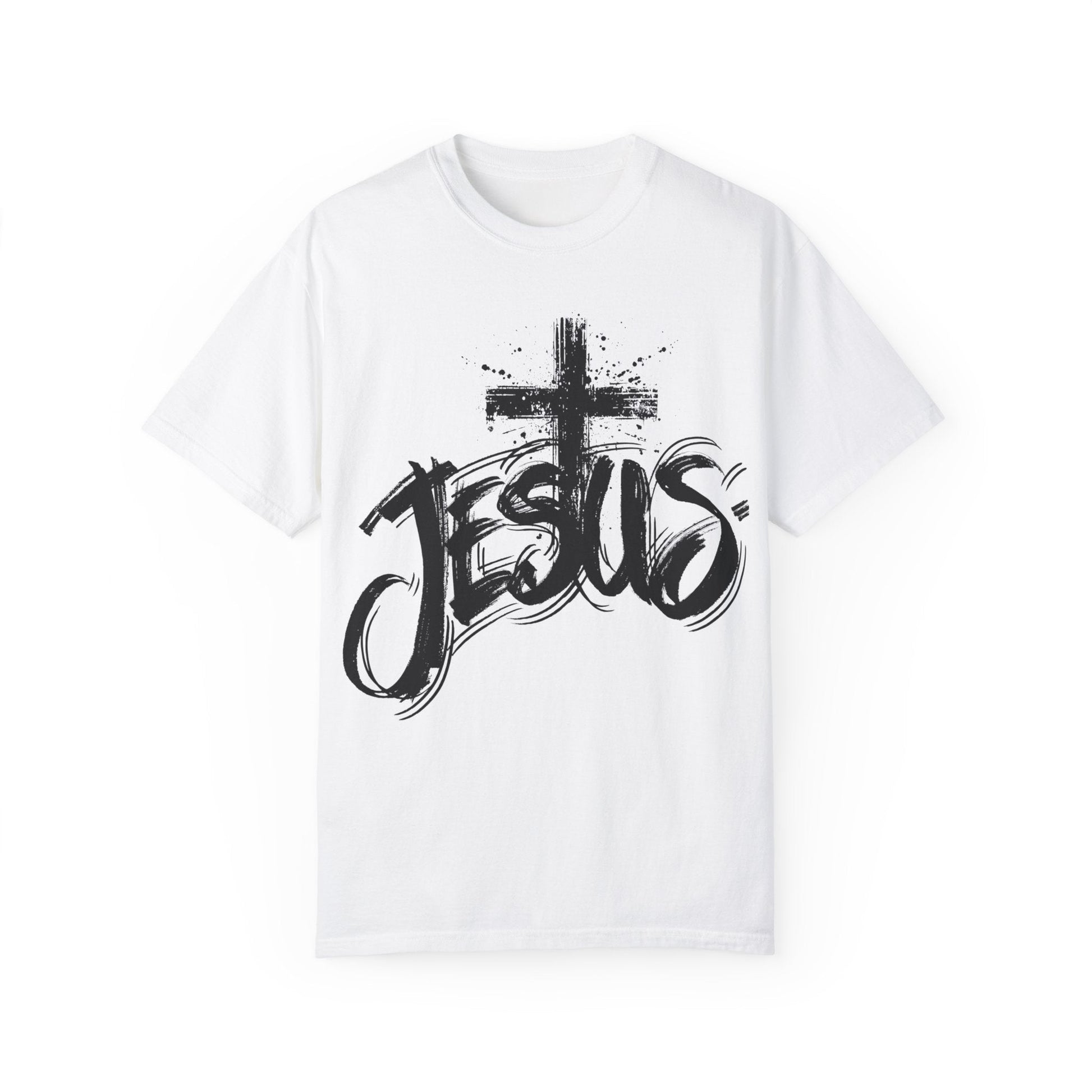 Name Above All - Unisex Garment - Dyed T-shirt - Havenly Essentials - T-Shirt - Printify - 89091735612104854407 - Name Above All - Unisex Garment - Dyed T-shirt