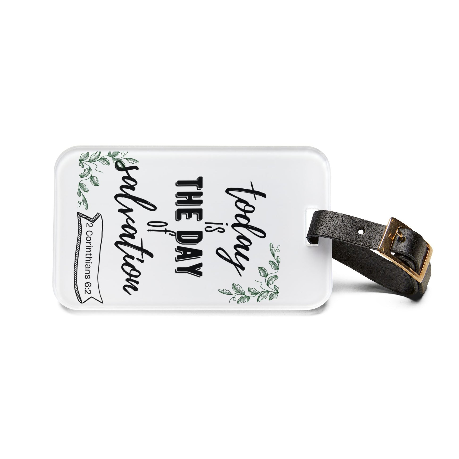 Salvation - Luggage Tag - Havenly Essentials - Accessories - Printify - 53496782517314480693 - Salvation - Luggage Tag
