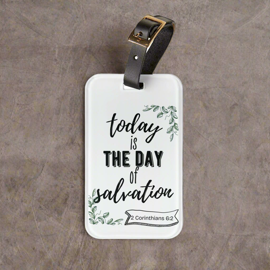 Salvation - Luggage Tag - Havenly Essentials - Accessories - Printify - 53496782517314480693 - Salvation - Luggage Tag