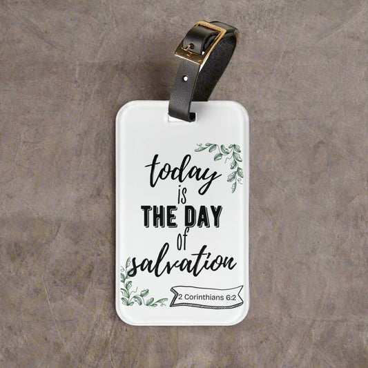 Salvation - Luggage Tag - Havenly Essentials - Accessories - Printify - 53496782517314480693 - Salvation - Luggage Tag